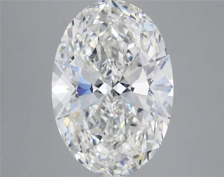 5.58ct Oval Lab Grown Diamond (Colour F, Clarity VS1, IGI Certified)
