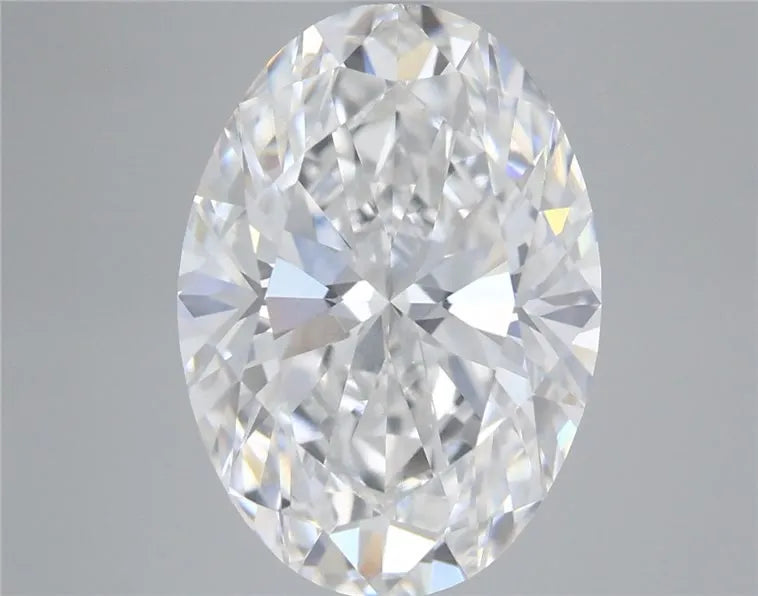 5.59ct Oval Lab Grown Diamond (Colour E, Clarity VVS2, IGI Certified)