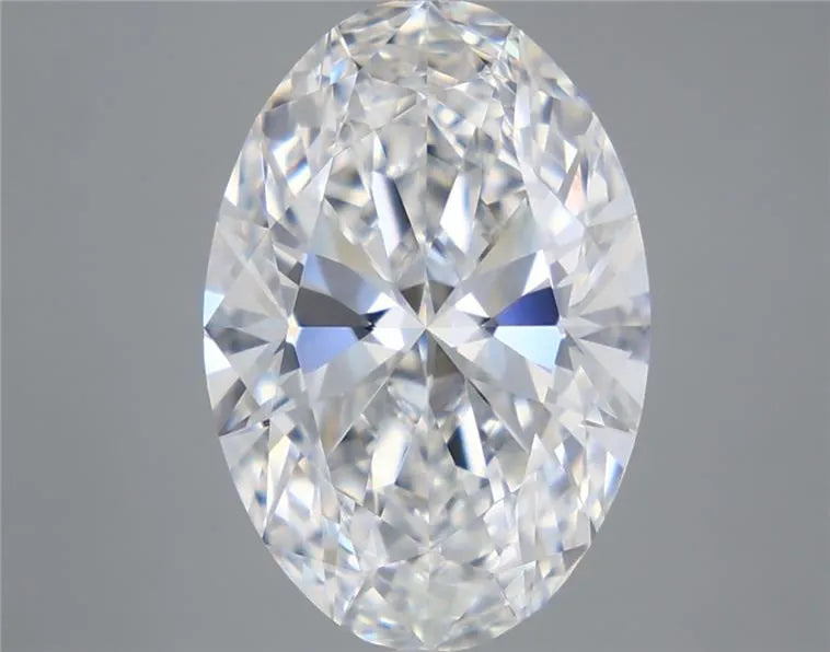 5.59ct Oval Lab Grown Diamond (Colour E, Clarity VVS2, IGI Certified)