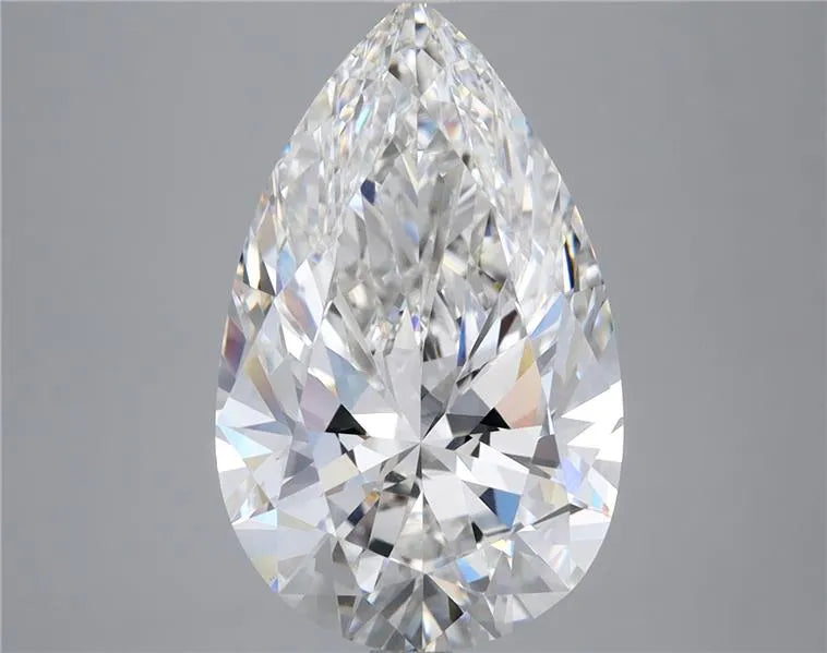 5.59ct Pear Lab Grown Diamond (Colour F, Clarity VVS2, IGI Certified)