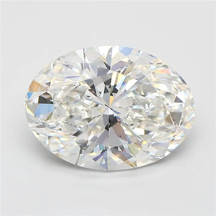 5.69ct Oval Lab Grown Diamond (Colour F, Clarity VS2, IGI Certified)