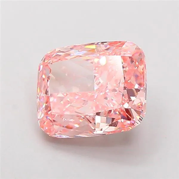 5.78ct Cushion modified Lab Grown Diamond (Colour Fancy Vivid Pink, Clarity VS1, IGI Certified)