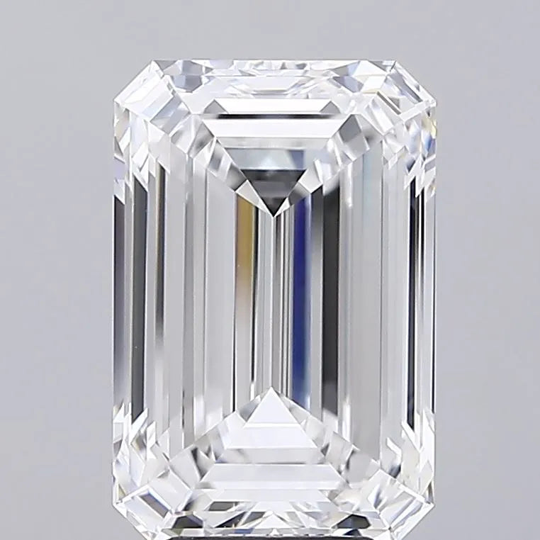 5.79ct Emerald Lab Grown Diamond (Colour E, Clarity VVS2, GIA Certified)