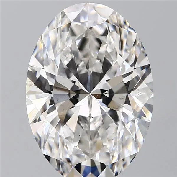 5.81ct Oval Lab Grown Diamond (Colour E, Clarity VS2, IGI Certified)