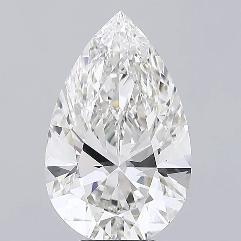 5.81ct Pear Lab Grown Diamond (Colour G, Clarity VVS2, IGI Certified)