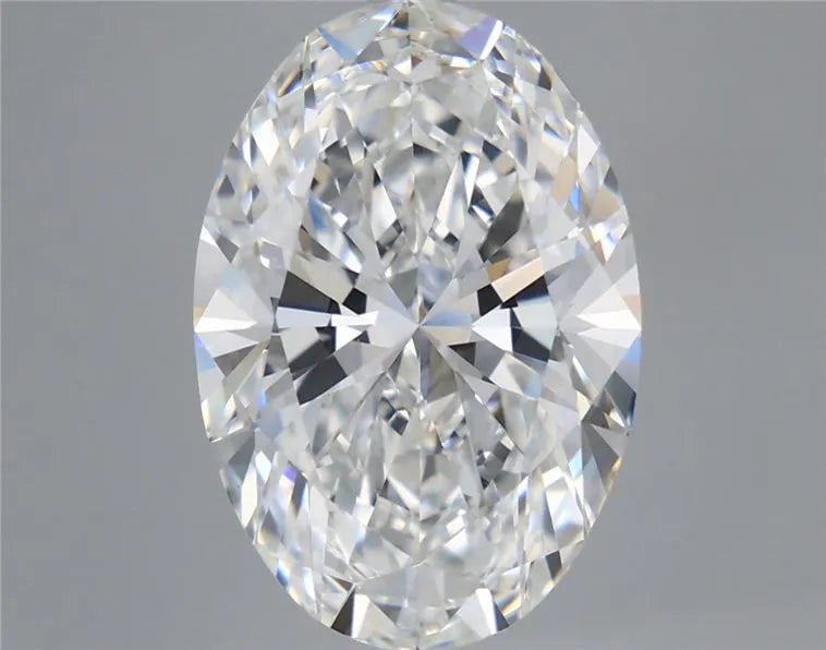 5.85ct Oval Lab Grown Diamond (Colour E, Clarity VVS2, IGI Certified)
