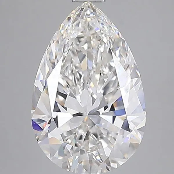 5.92ct Pear Lab Grown Diamond (Colour F, Clarity VS1, IGI Certified)