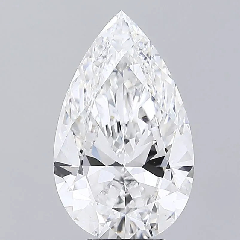 5.98ct Pear Lab Grown Diamond (Colour F, Clarity VS1, IGI Certified)