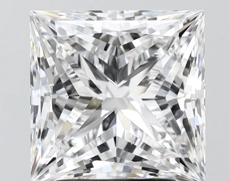 3.28ct Princess Lab Grown Diamond (Colour D, Clarity VVS2, IGI Certified)