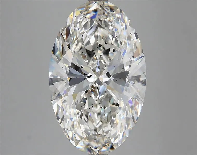 6.61ct Oval Lab Grown Diamond (Colour G, Clarity SI2, IGI Certified)