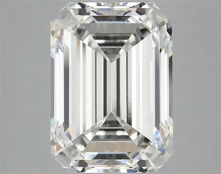 4.04ct Emerald Lab Grown Diamond (Colour F, Clarity VVS2, IGI Certified)