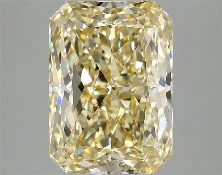3.97ct Radiant Lab Grown Diamond (Colour Fancy Intense Yellow, Clarity VS1, IGI Certified)