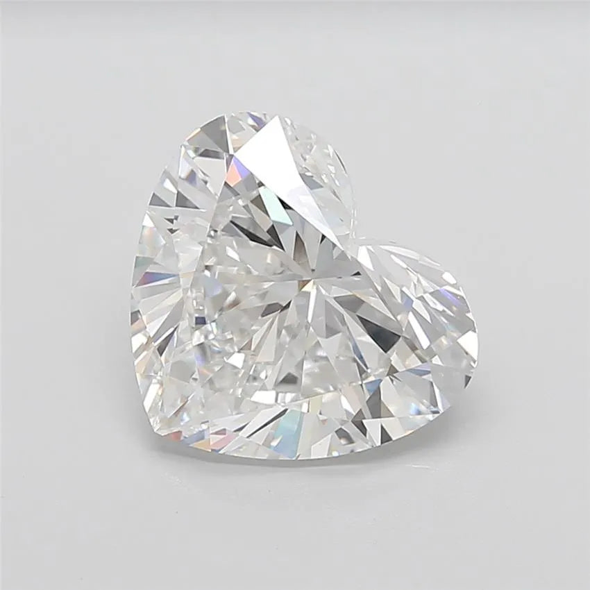 7.13ct Heart Lab Grown Diamond (Colour E, Clarity VS1, IGI Certified)