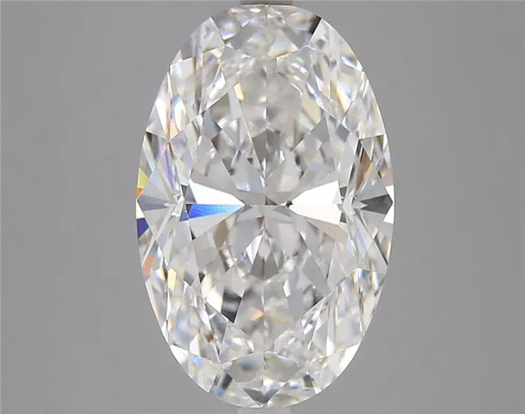 5.11ct Oval Lab Grown Diamond (Colour E, Clarity VVS2, IGI Certified)