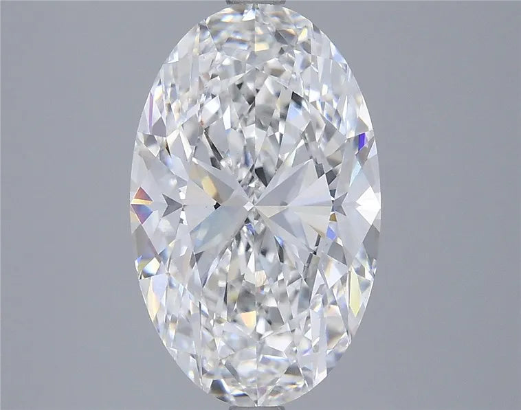 4.01ct Oval Lab Grown Diamond (Colour E, Clarity VVS2, IGI Certified)