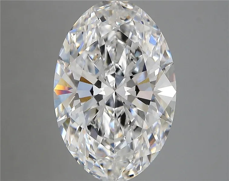 4.83ct Oval Lab Grown Diamond (Colour D, Clarity VVS2, IGI Certified)