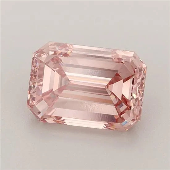 2.00ct Emerald Lab Grown Diamond (Colour Fancy Intense Pink, Clarity VS1, IGI Certified)