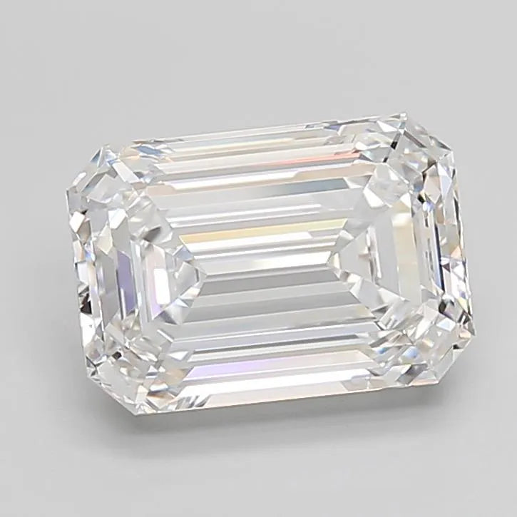 6.00ct Emerald Lab Grown Diamond (Colour D, Clarity FL, Cut ID, GCAL Certified)