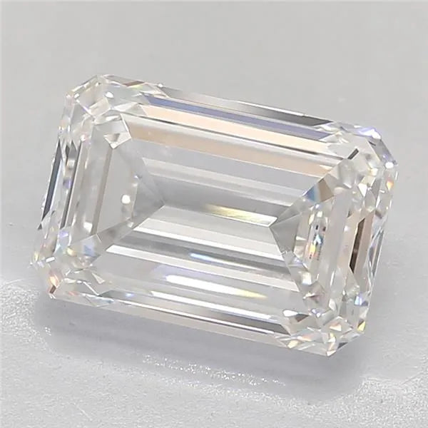 6.00ct Emerald Lab Grown Diamond (Colour E, Clarity VVS2, IGI Certified)