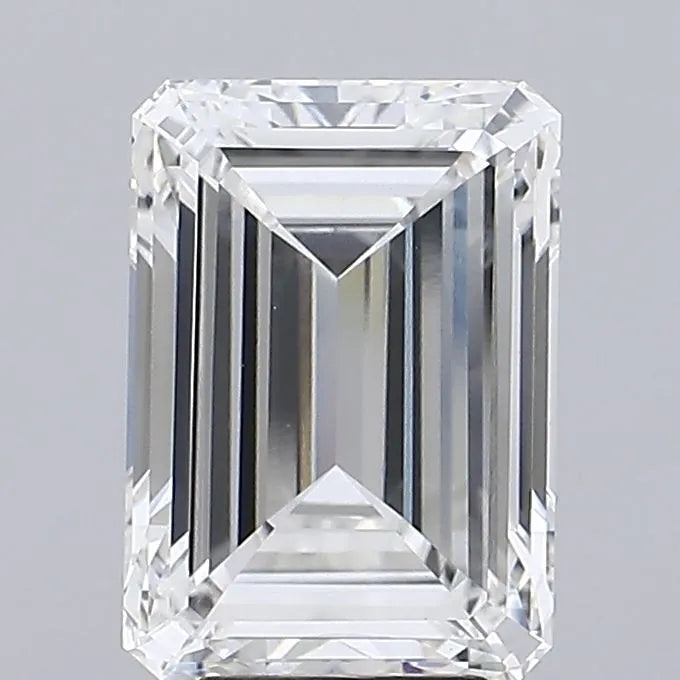 6.00ct Emerald Lab Grown Diamond (Colour F, Clarity VVS2, IGI Certified)