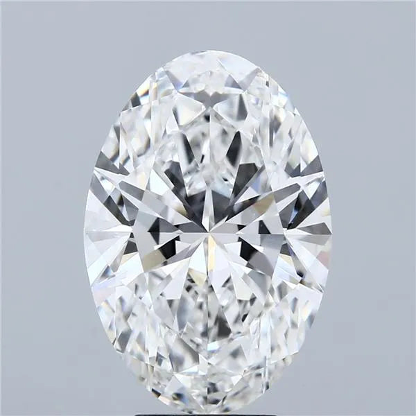 6.00ct Oval Lab Grown Diamond (Colour D, Clarity VVS2, IGI Certified)