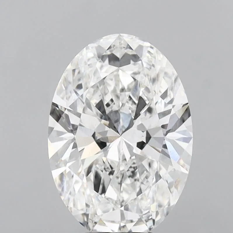 6.00ct Oval Lab Grown Diamond (Colour F, Clarity VS1, IGI Certified)