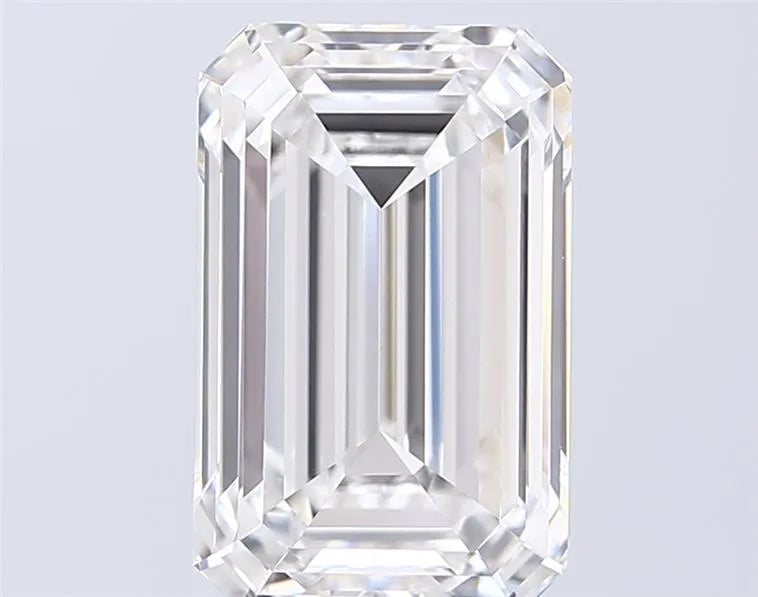 6.01ct Emerald Lab Grown Diamond (Colour D, Clarity VVS1, IGI Certified)