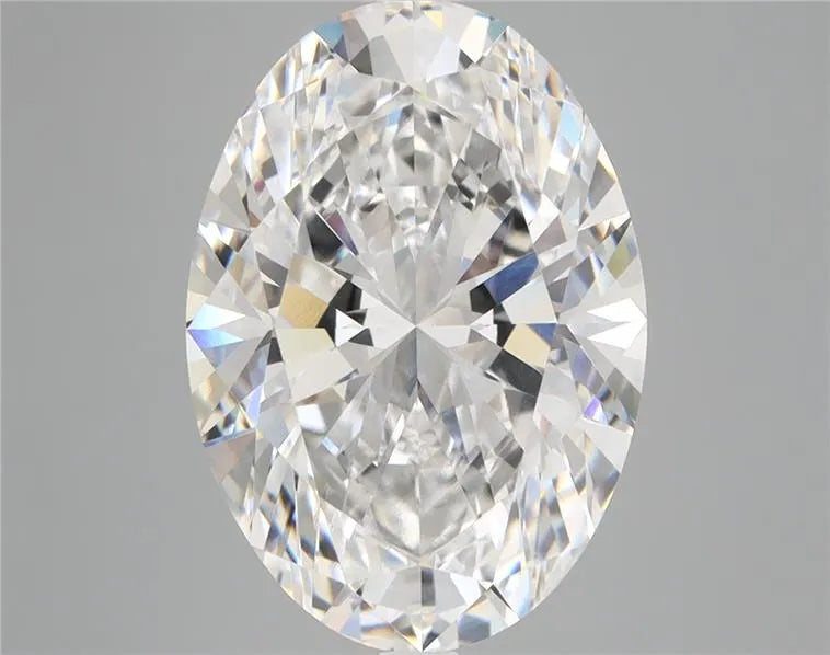 6.01ct Oval Lab Grown Diamond (Colour D, Clarity VVS2, IGI Certified)
