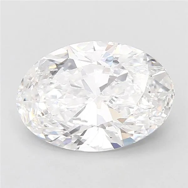 6.01ct Oval Lab Grown Diamond (Colour D, Clarity VVS2, IGI Certified)