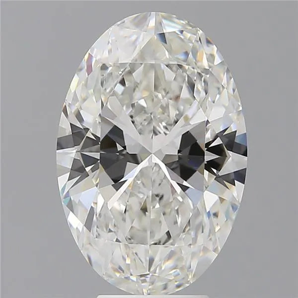 6.01ct Oval Lab Grown Diamond (Colour G, Clarity VVS2, IGI Certified)