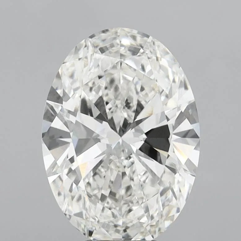 6.01ct Oval Lab Grown Diamond (Colour G, Clarity VVS2, IGI Certified)