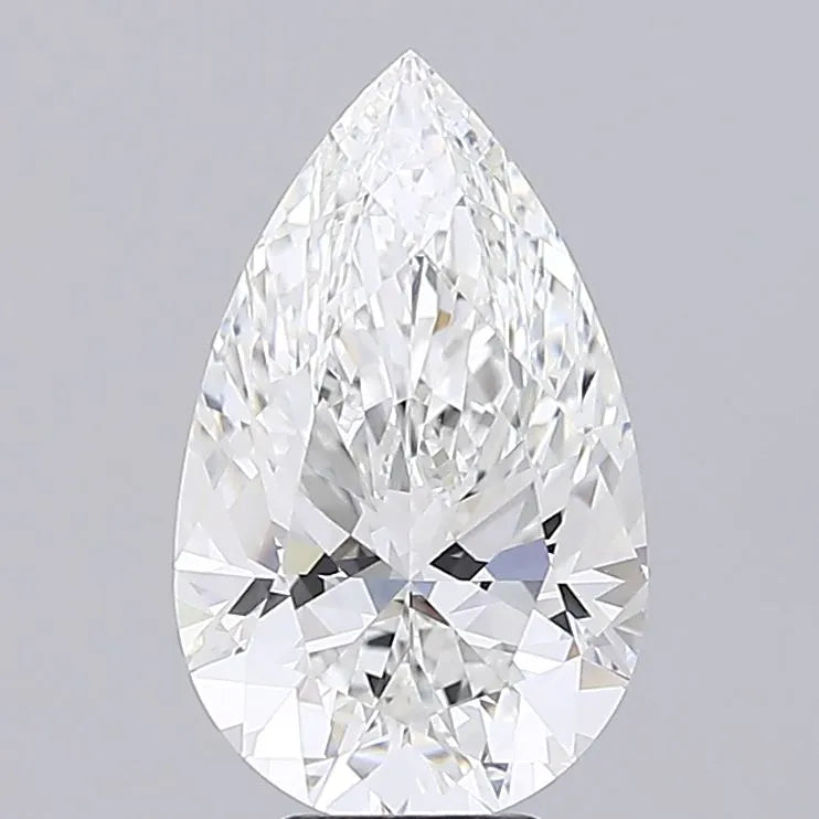 6.01ct Pear Lab Grown Diamond (Colour F, Clarity VVS2, IGI Certified)