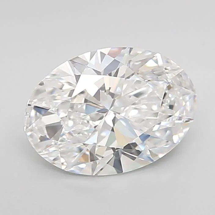 6.02ct Oval Lab Grown Diamond (Colour G, Clarity VVS2, IGI Certified)