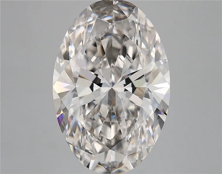 6.02ct Oval Lab Grown Diamond (Colour H, Clarity VS2, IGI Certified)