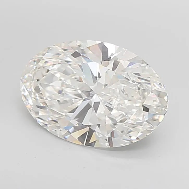 6.03ct Oval Lab Grown Diamond (Colour G, Clarity VVS2, IGI Certified)