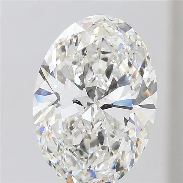6.03ct Oval Lab Grown Diamond (Colour G, Clarity VVS2, IGI Certified)
