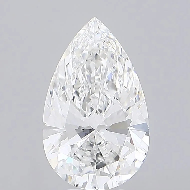 6.03ct Pear Lab Grown Diamond (Colour E, Clarity VVS2, IGI Certified)