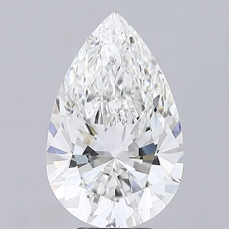 6.03ct Pear Lab Grown Diamond (Colour F, Clarity VVS2, IGI Certified)