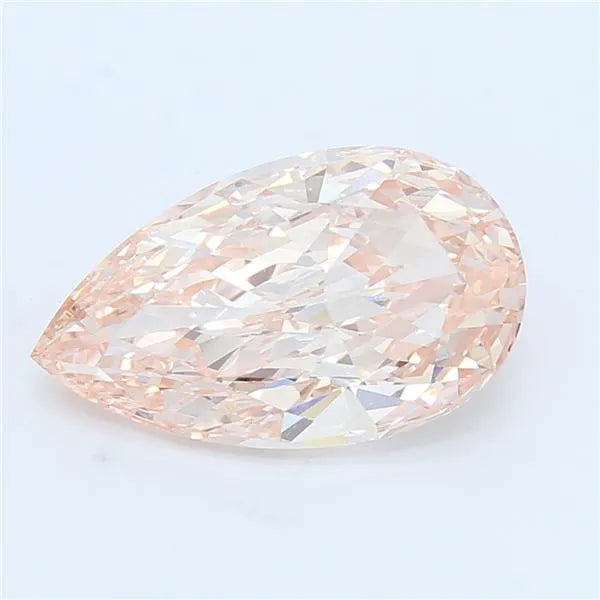 6.03ct Pear Lab Grown Diamond (Colour Fancy Intense Pink, Clarity VS1, IGI Certified)
