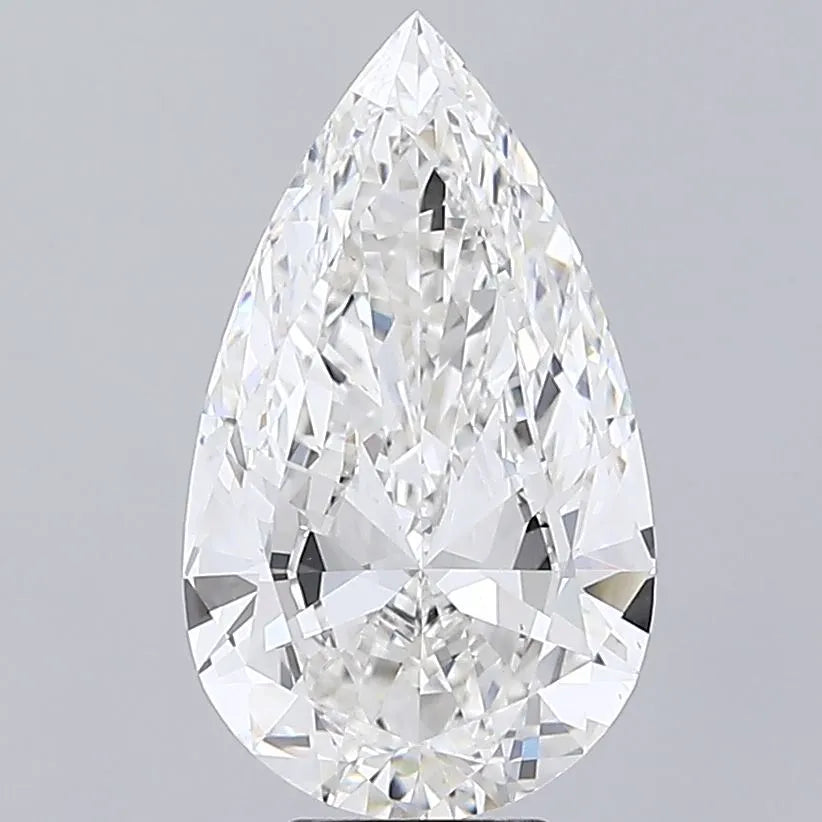 6.03ct Pear Lab Grown Diamond (Colour G, Clarity VS1, IGI Certified)
