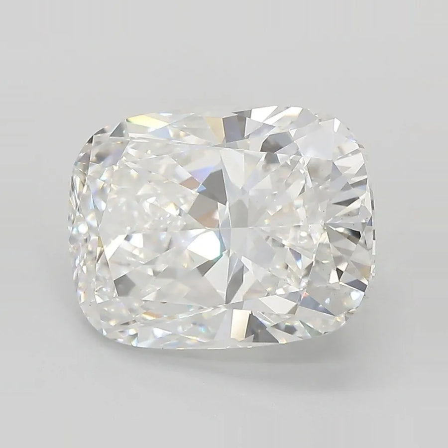 6.04ct Cushion modified Lab Grown Diamond (Colour F, Clarity VVS2, IGI Certified)