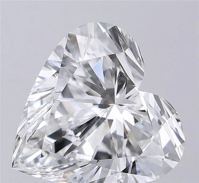 6.04ct Heart Lab Grown Diamond (Colour D, Clarity VVS2, IGI Certified)