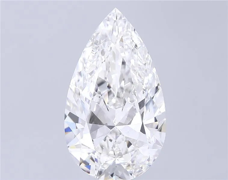 6.04ct Pear Lab Grown Diamond (Colour F, Clarity VS1, IGI Certified)