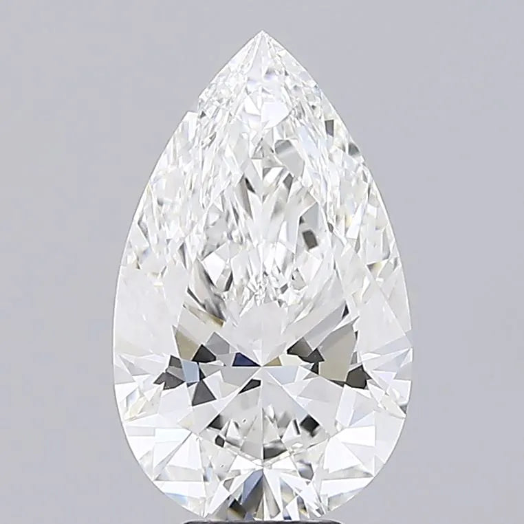 6.04ct Pear Lab Grown Diamond (Colour G, Clarity VVS2, IGI Certified)