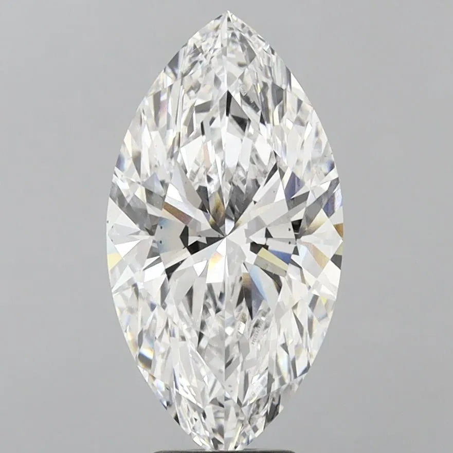6.05ct Marquise Lab Grown Diamond (Colour E, Clarity VS2, Cut EX, IGI Certified)