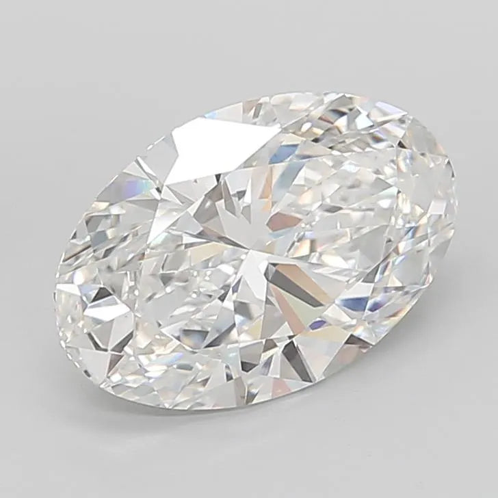6.05ct Oval Lab Grown Diamond (Colour E, Clarity VVS2, IGI Certified)
