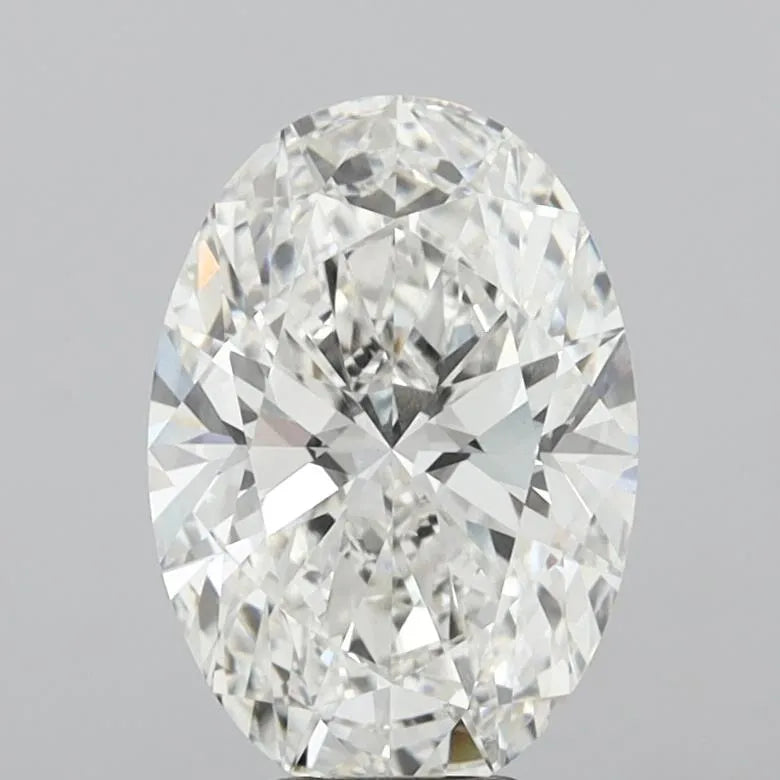6.05ct Oval Lab Grown Diamond (Colour G, Clarity VVS2, IGI Certified)