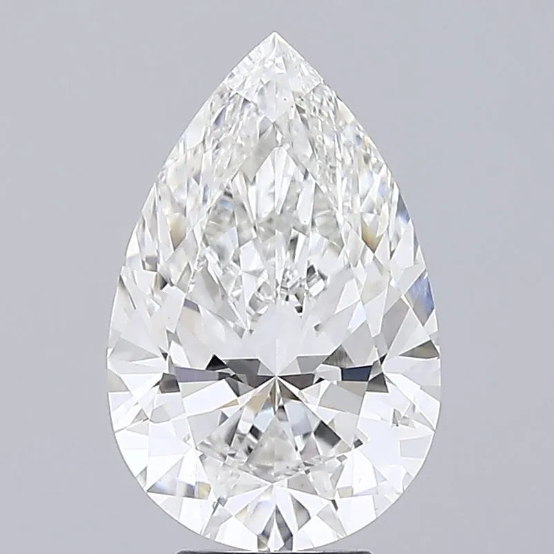 6.05ct Pear Lab Grown Diamond (Colour F, Clarity VS1, IGI Certified)