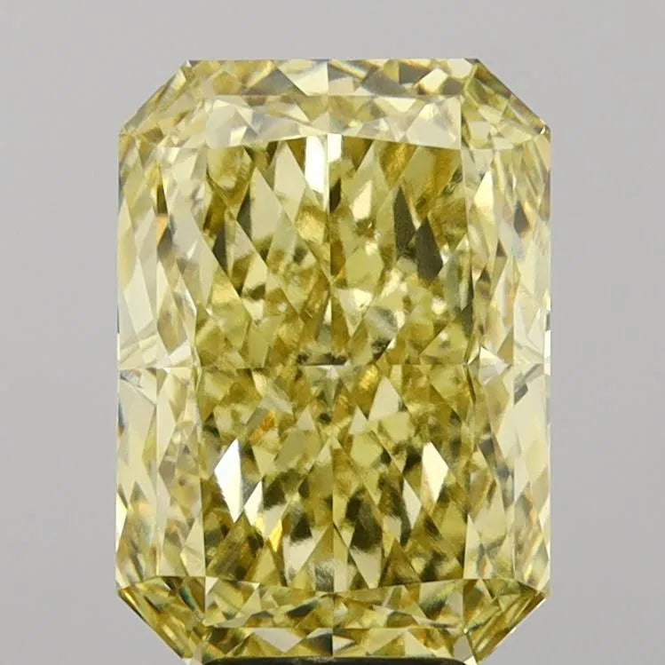 6.06ct Radiant Lab Grown Diamond (Colour Fancy Intense Yellow, Clarity VVS2, IGI Certified)