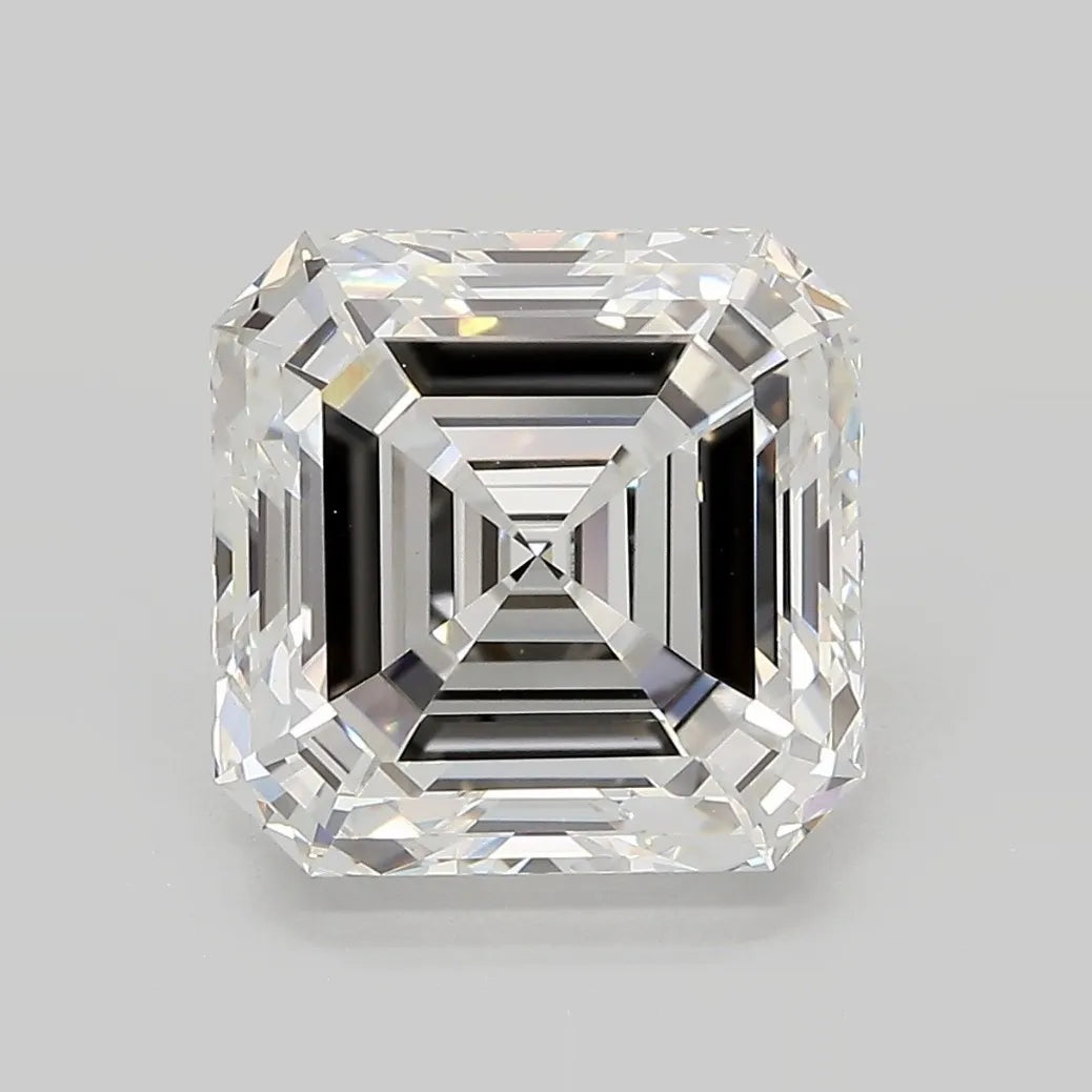 6.07ct Asscher Lab Grown Diamond (Colour E, Clarity VS1, IGI Certified)